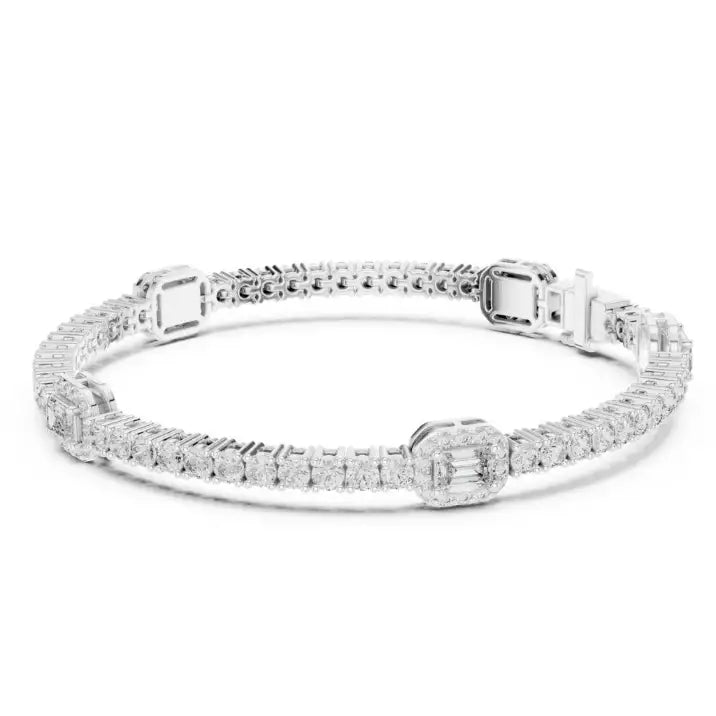 silver Royal Spark Bracelet