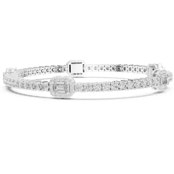 silver Royal Spark Bracelet