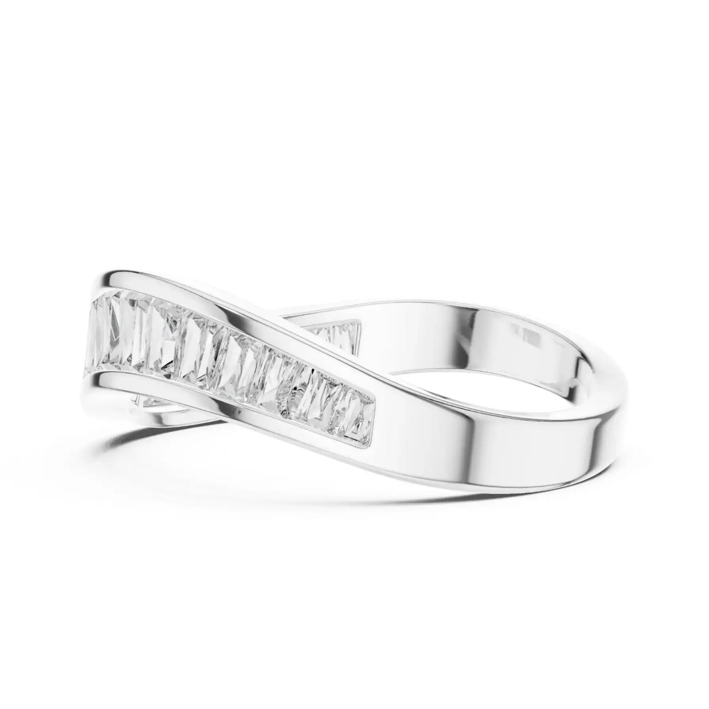 silver Radiant Rose Ring