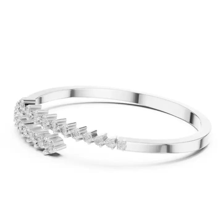 silver Luxe Spark Line Bracelet
