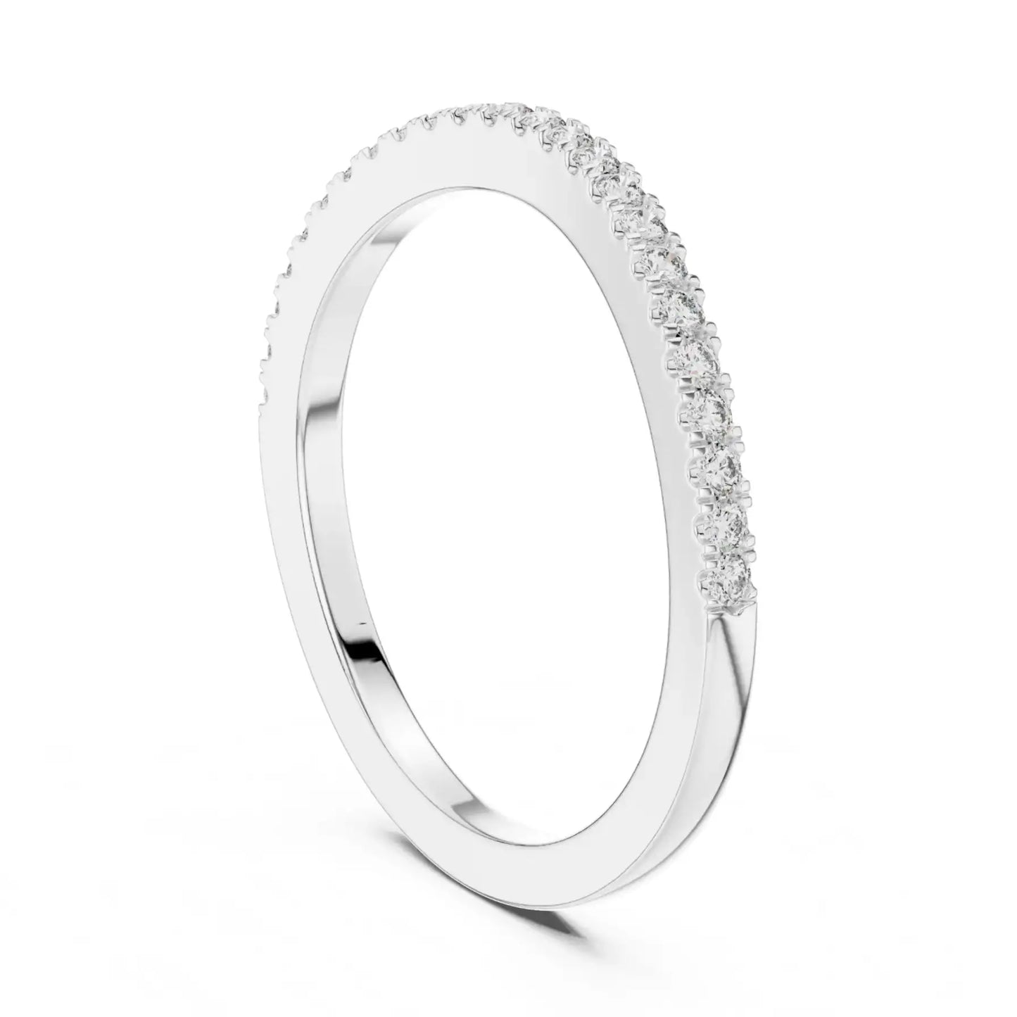 silver Diamond Gold Band