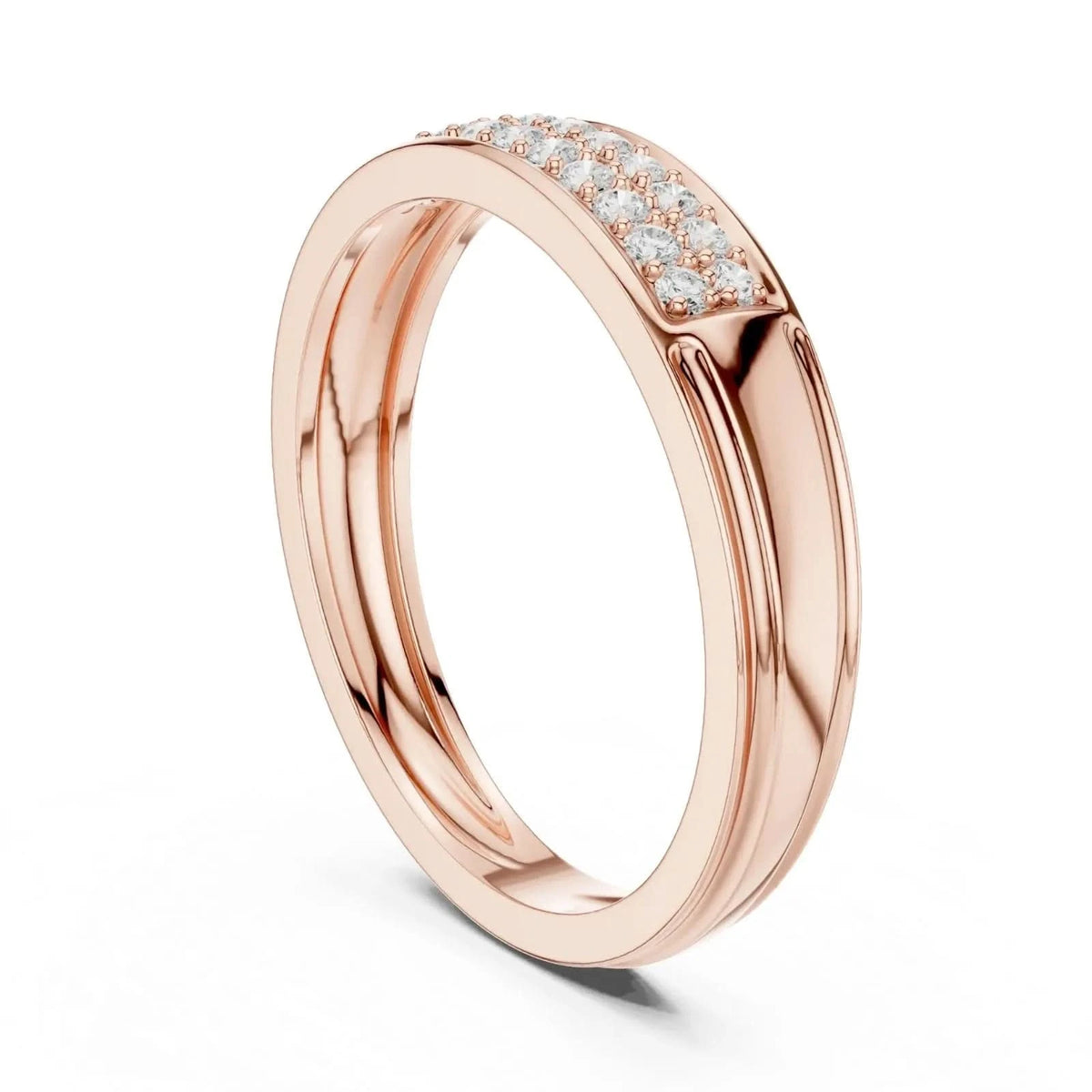 silver Luxe Curve Ring