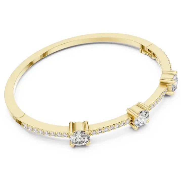 silver Trio Sparkle Diamond Bracelet