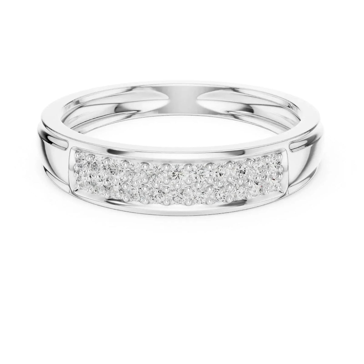 silver Luxe Curve Ring