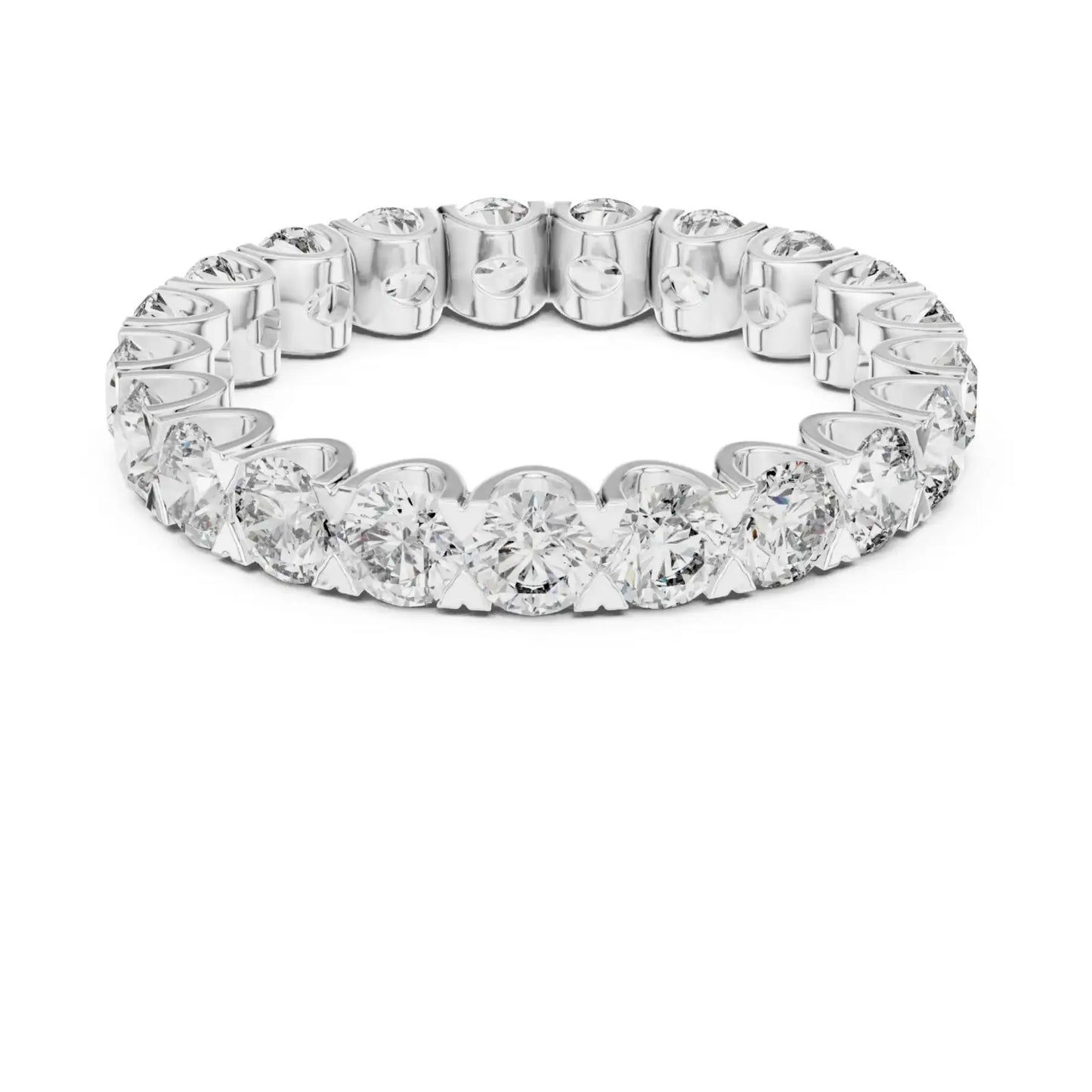 silver Classic Diamond Glamour