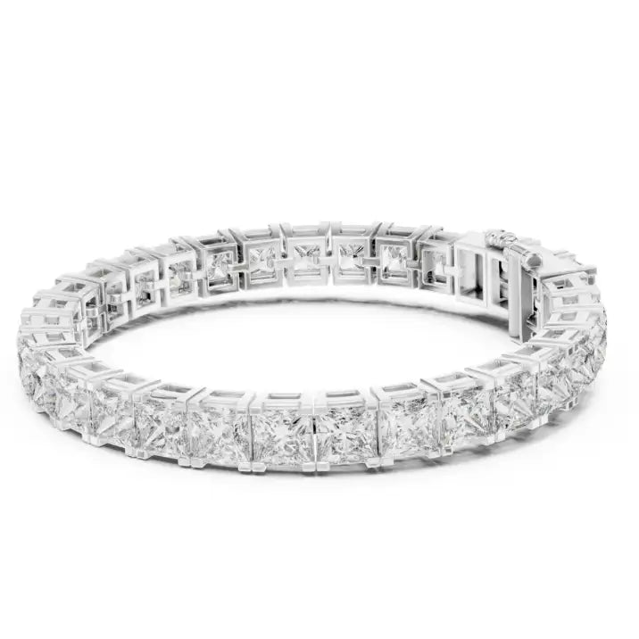 silver Veloura Tennis Bracelet