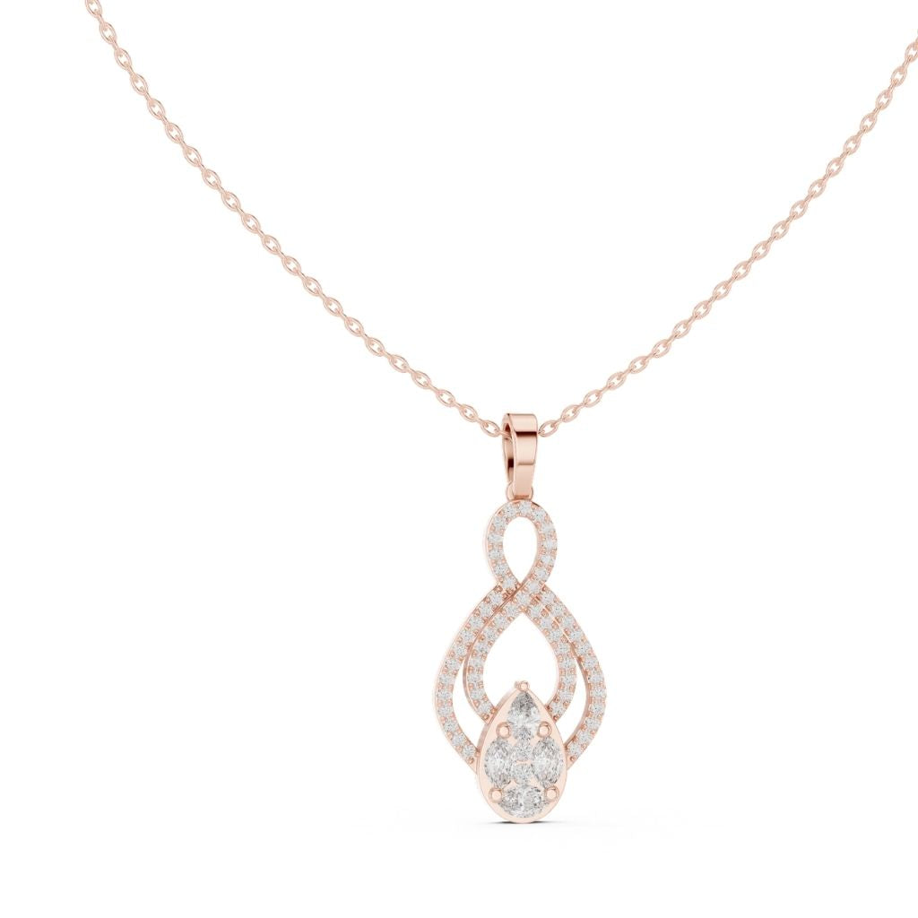 silver Classic Infinity Charm Pendant
