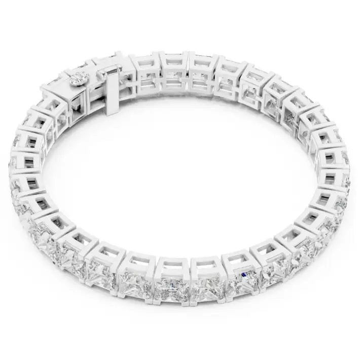 silver Veloura Tennis Bracelet