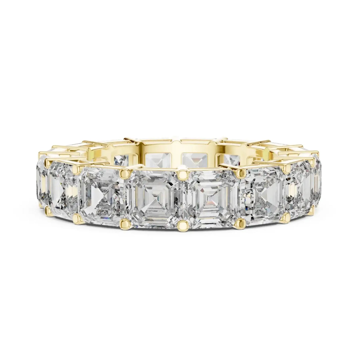 silver Royal Style Diamond Band
