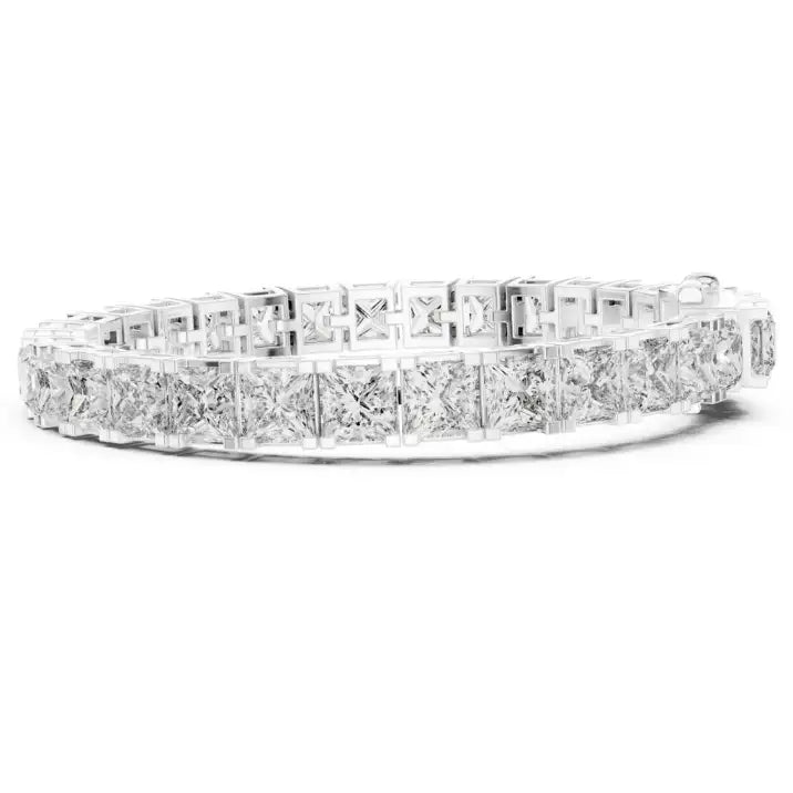 silver Veloura Tennis Bracelet