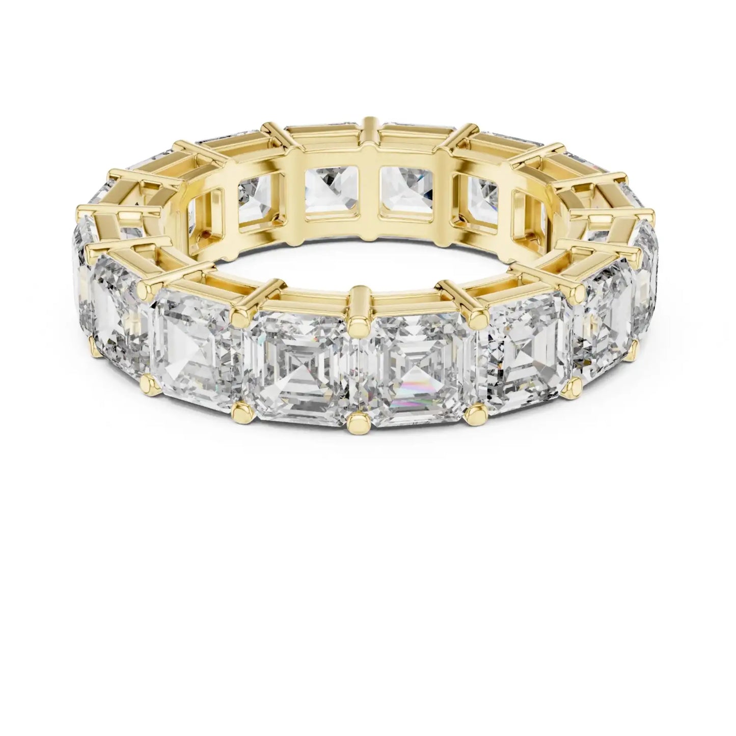 silver Royal Style Diamond Band