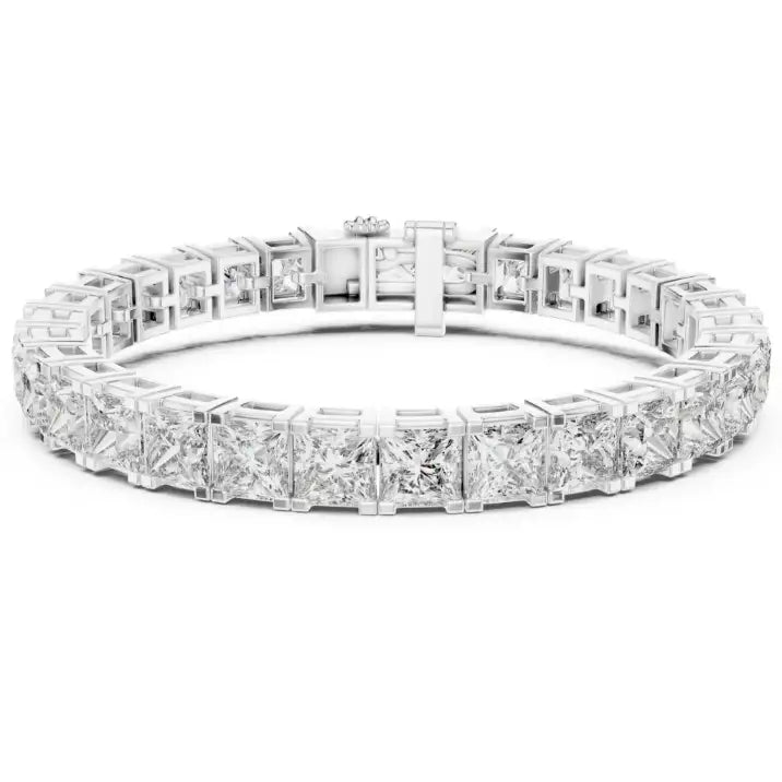 silver Veloura Tennis Bracelet