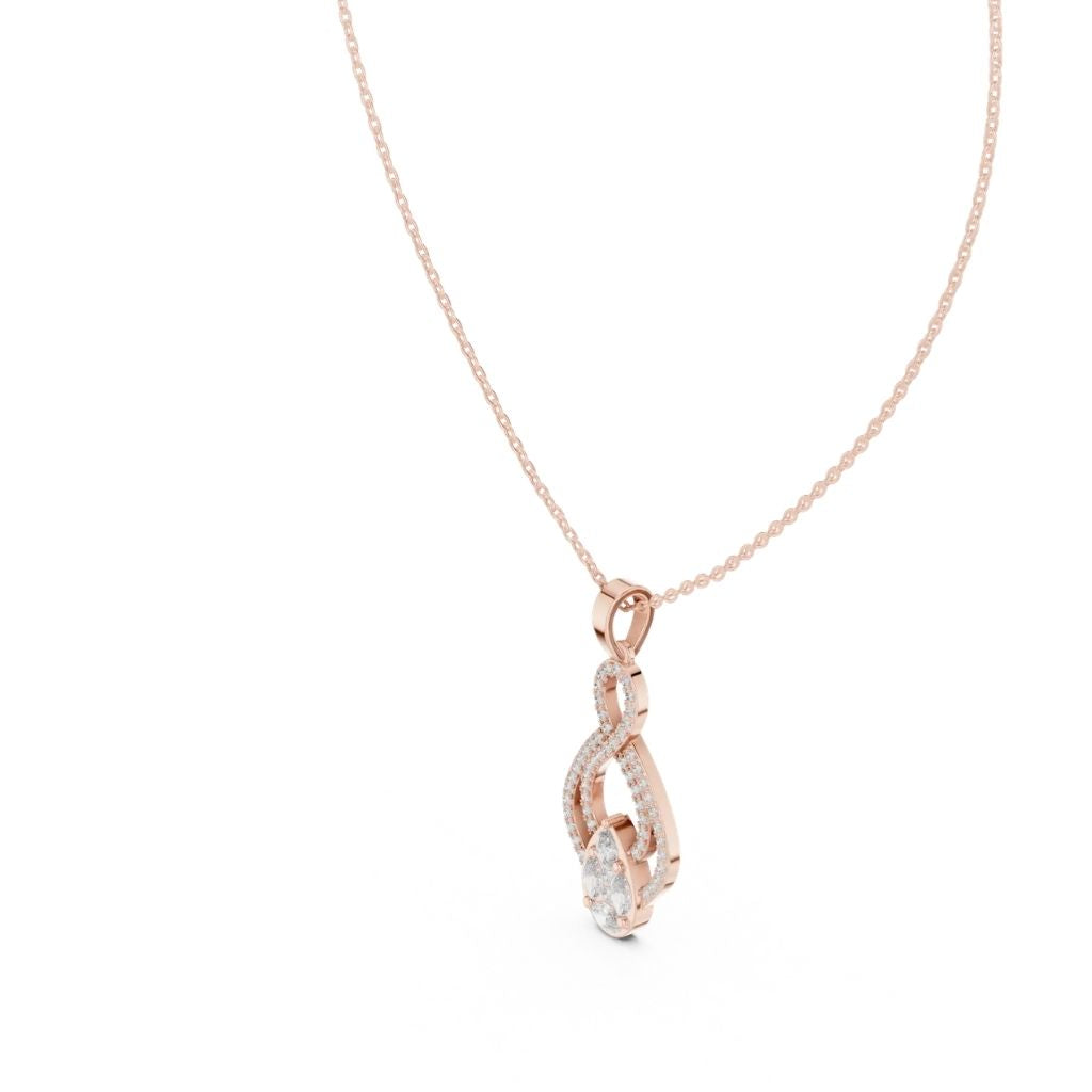 silver Classic Infinity Charm Pendant