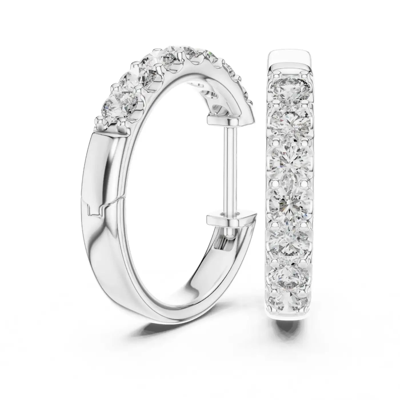 silver Timeless Gold Sparkle Earrings