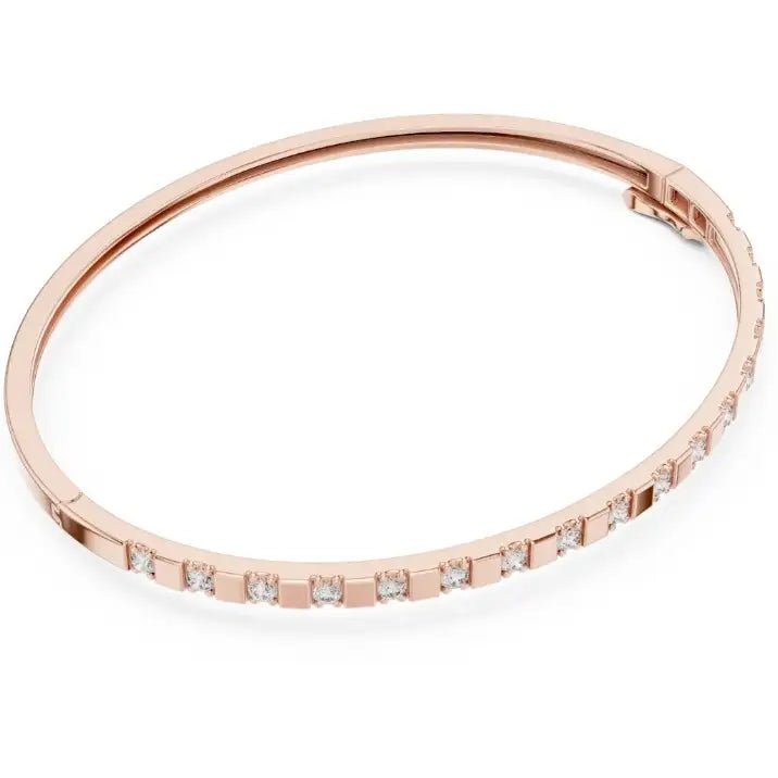 silver Diamond Drift Bracelet