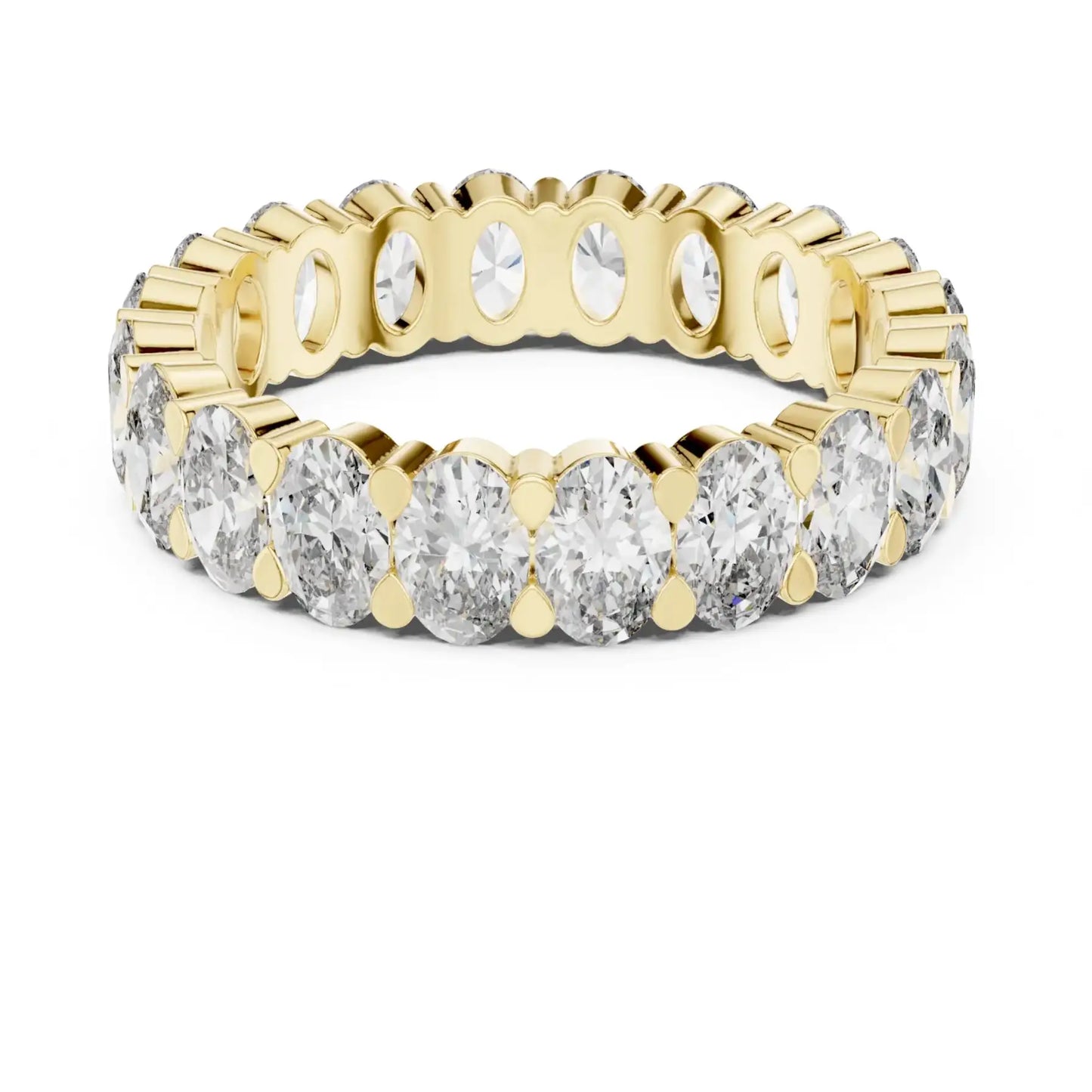 silver Luxury Gold Diamond Band