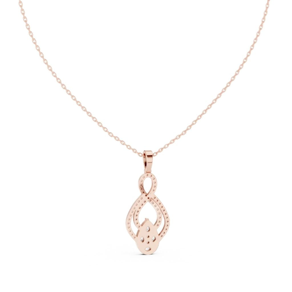 silver Classic Infinity Charm Pendant