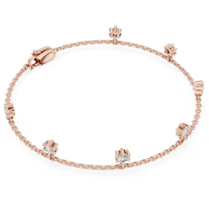 silver Aurora Drop Bracelet