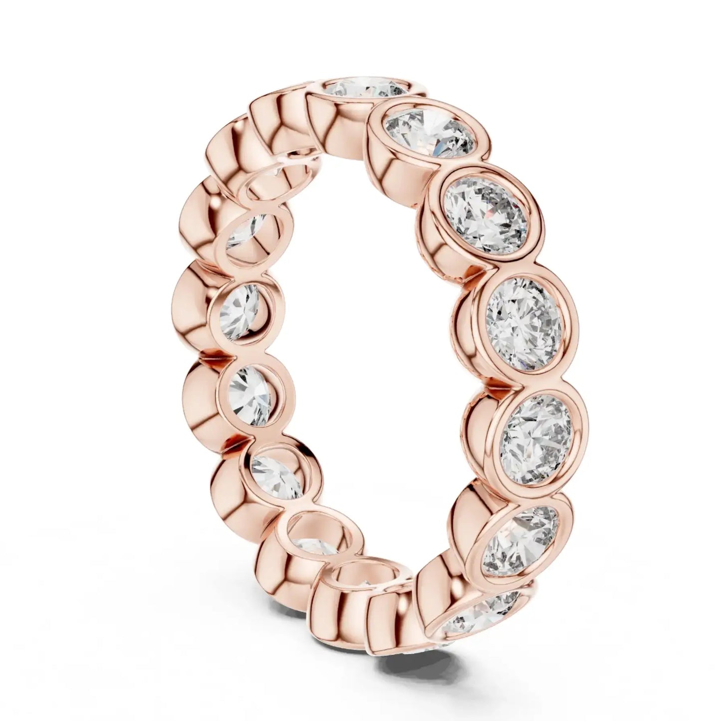 silver Timeless Diamond Band