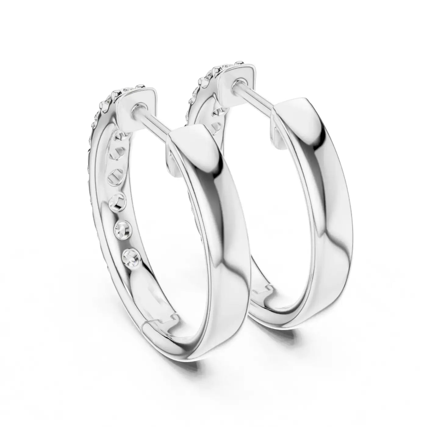 silver Timeless Gold Sparkle Earrings