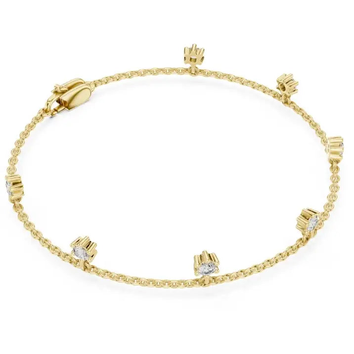silver Aurora Drop Bracelet