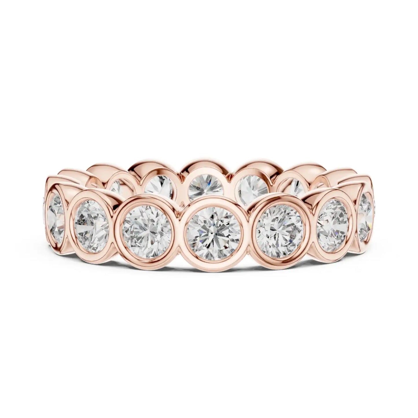 silver Timeless Diamond Band