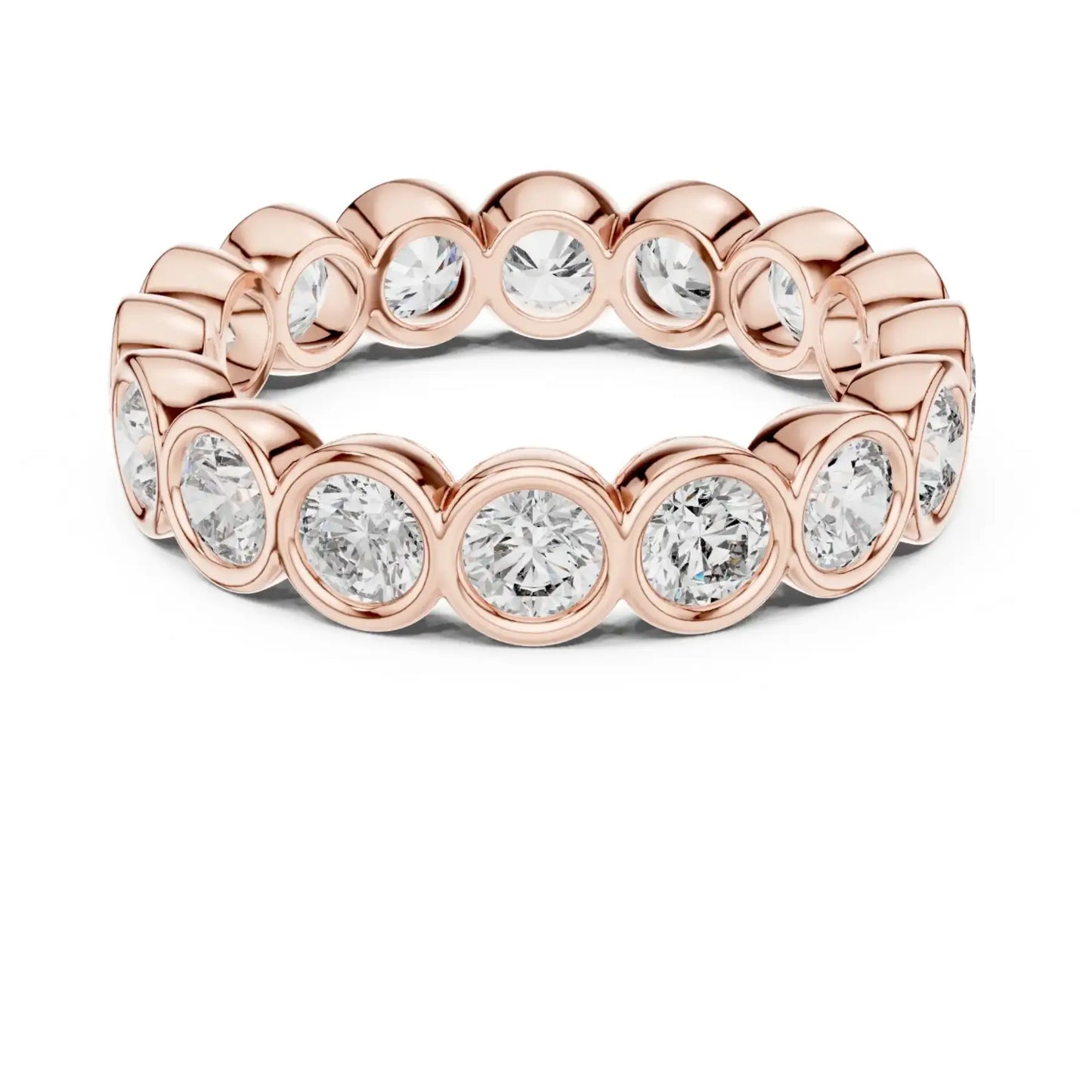 silver Timeless Diamond Band