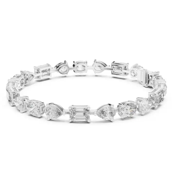 silver Crystal Muse Bracelet