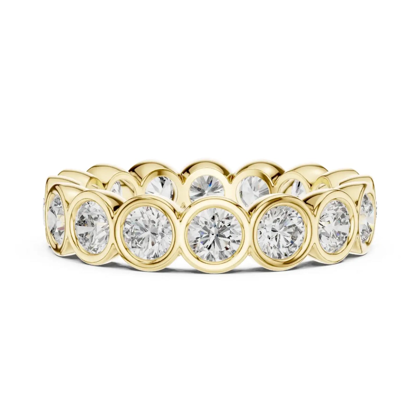 silver Timeless Diamond Band