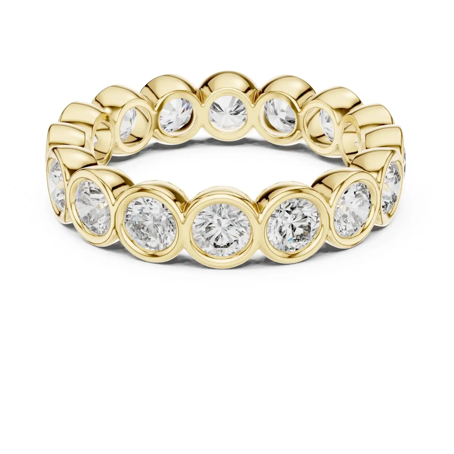 silver Timeless Diamond Band