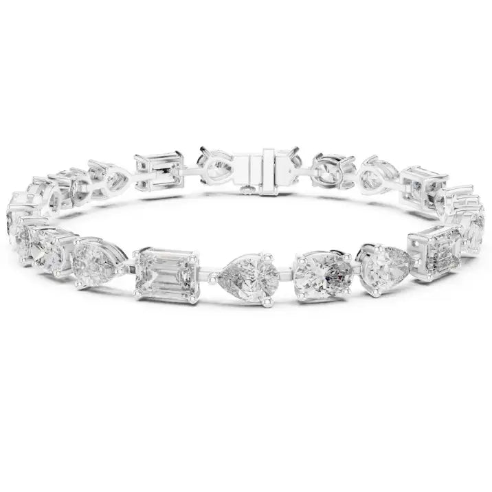 silver Crystal Muse Bracelet