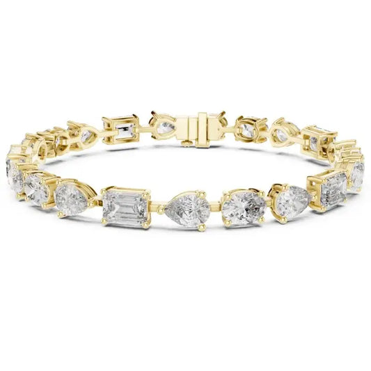 silver Crystal Muse Bracelet