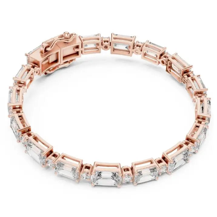 silver Celeste Crystal Bracelet
