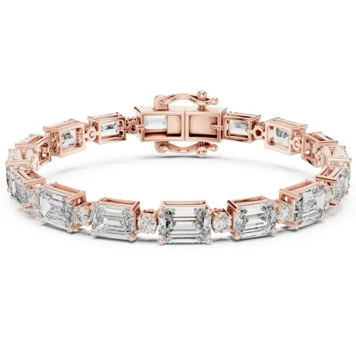 silver Celeste Crystal Bracelet