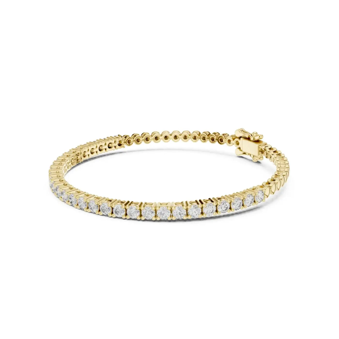silver Luxe Gold Spark Bracelet