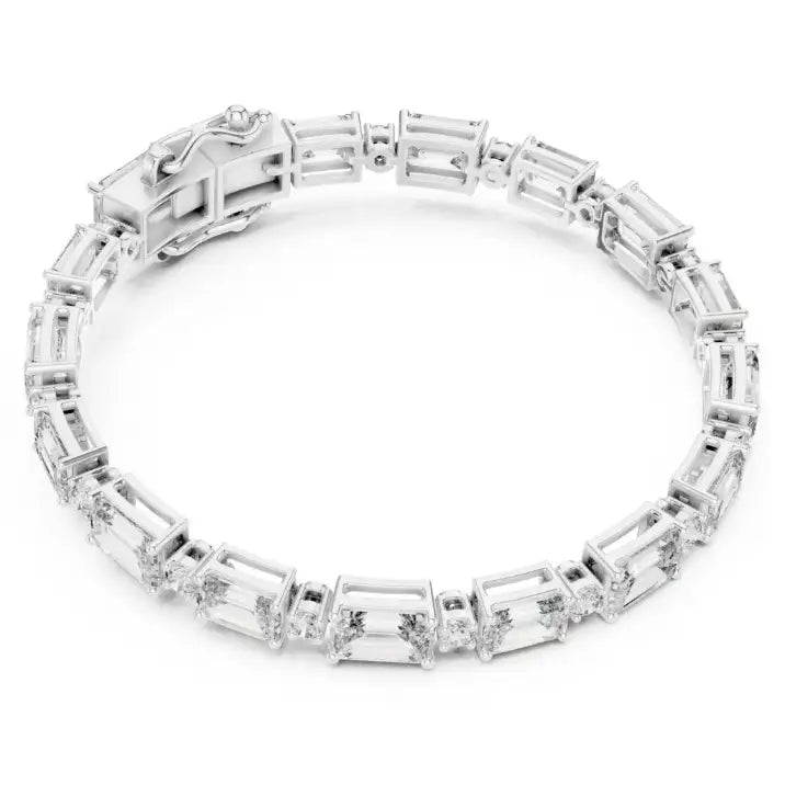 silver Celeste Crystal Bracelet