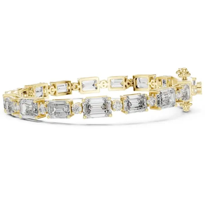 silver Celeste Crystal Bracelet