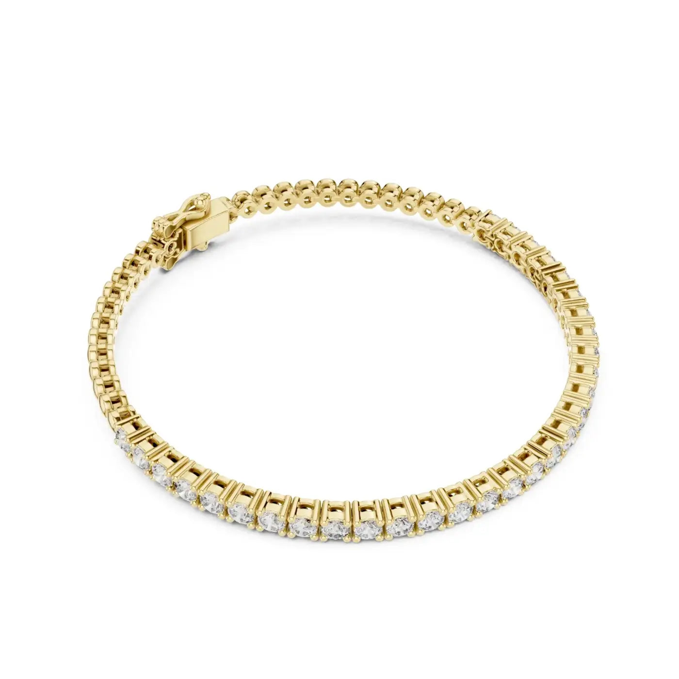 silver Luxe Gold Spark Bracelet