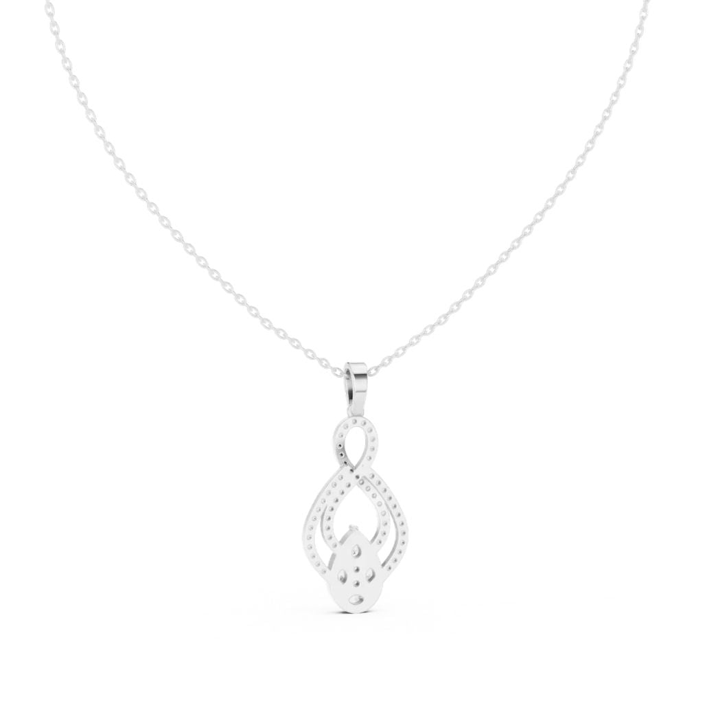 silver Classic Infinity Charm Pendant