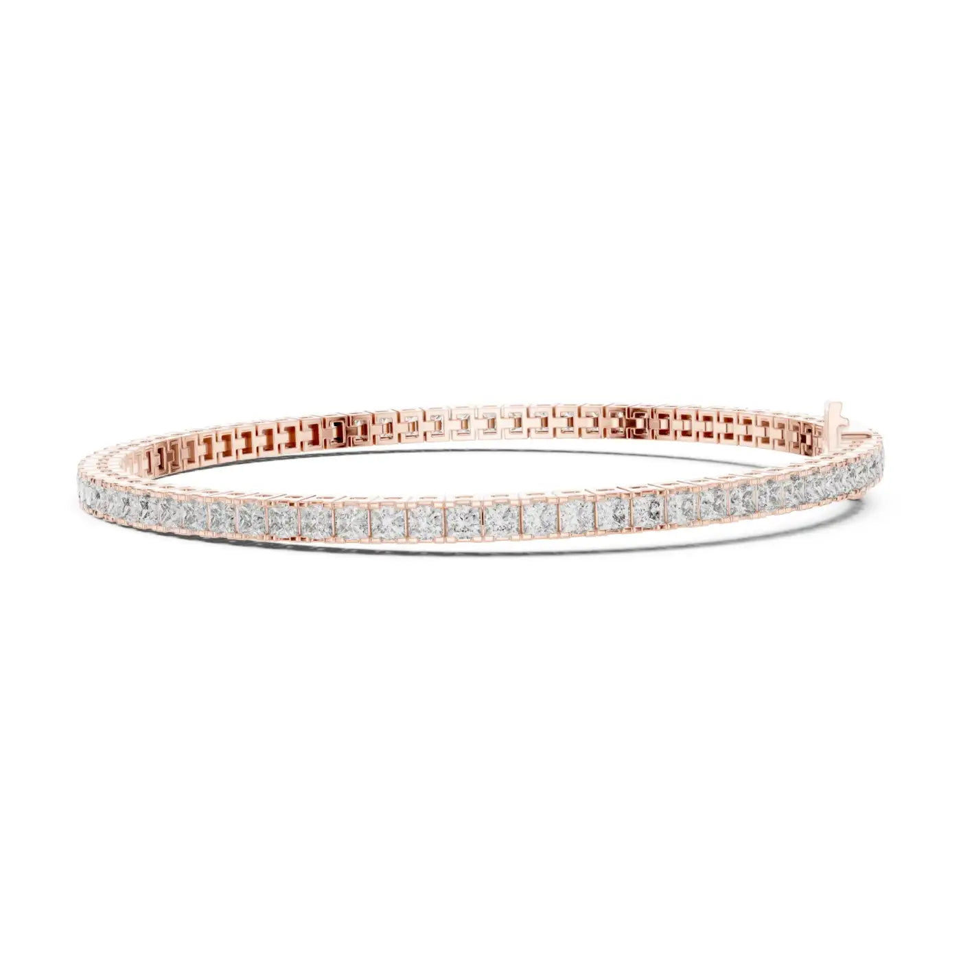 silver Diamond Glow Bracelet
