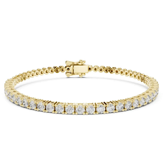 silver Luxe Gold Spark Bracelet