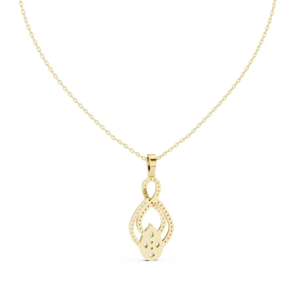silver Classic Infinity Charm Pendant