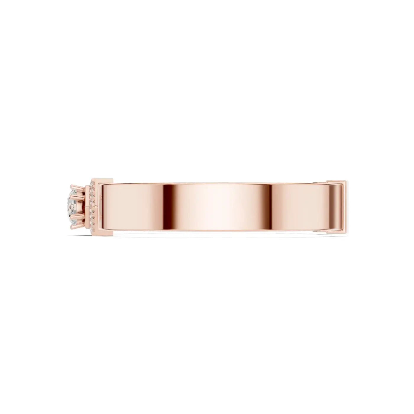 silver Royal Spark Diamond Cuff