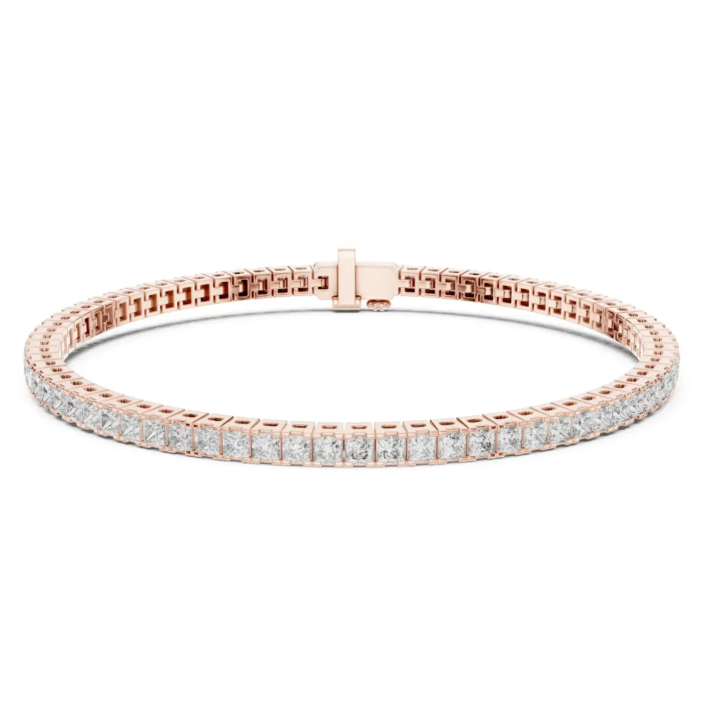 silver Diamond Glow Bracelet