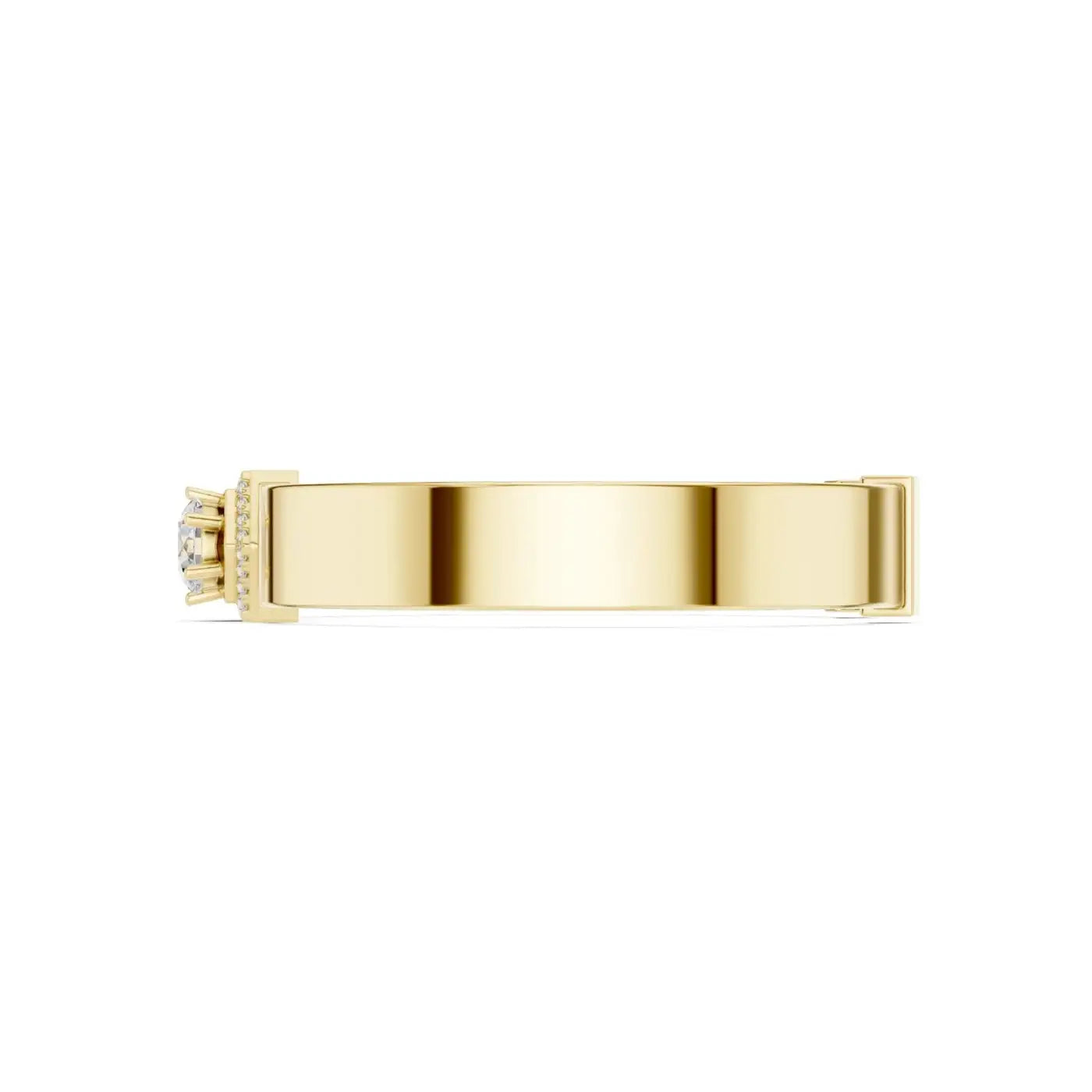 silver Royal Spark Diamond Cuff