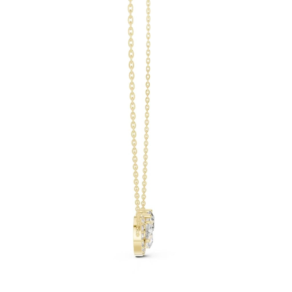 silver Luxe Duo Charm Pendant