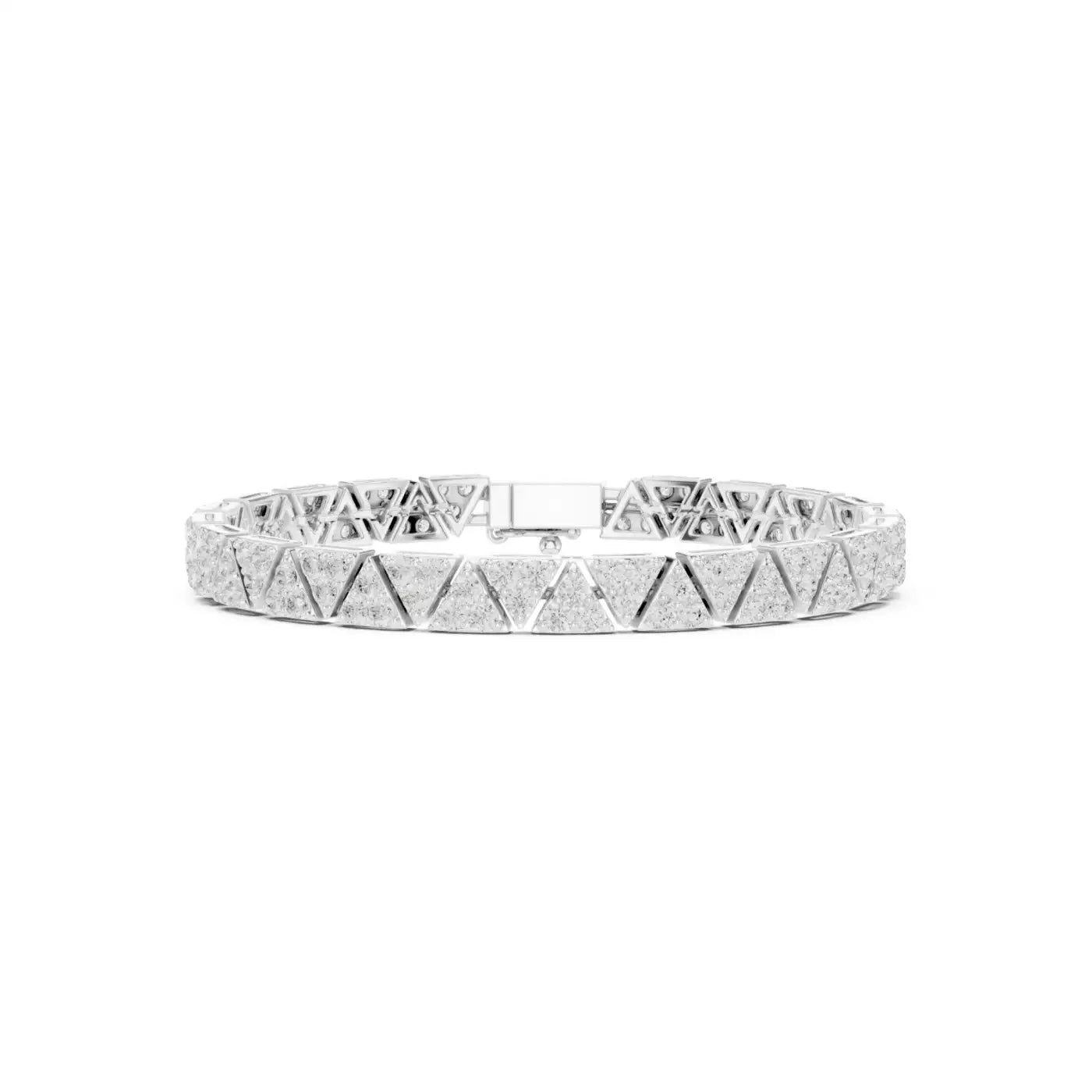 silver Crystal Edge Elegance
