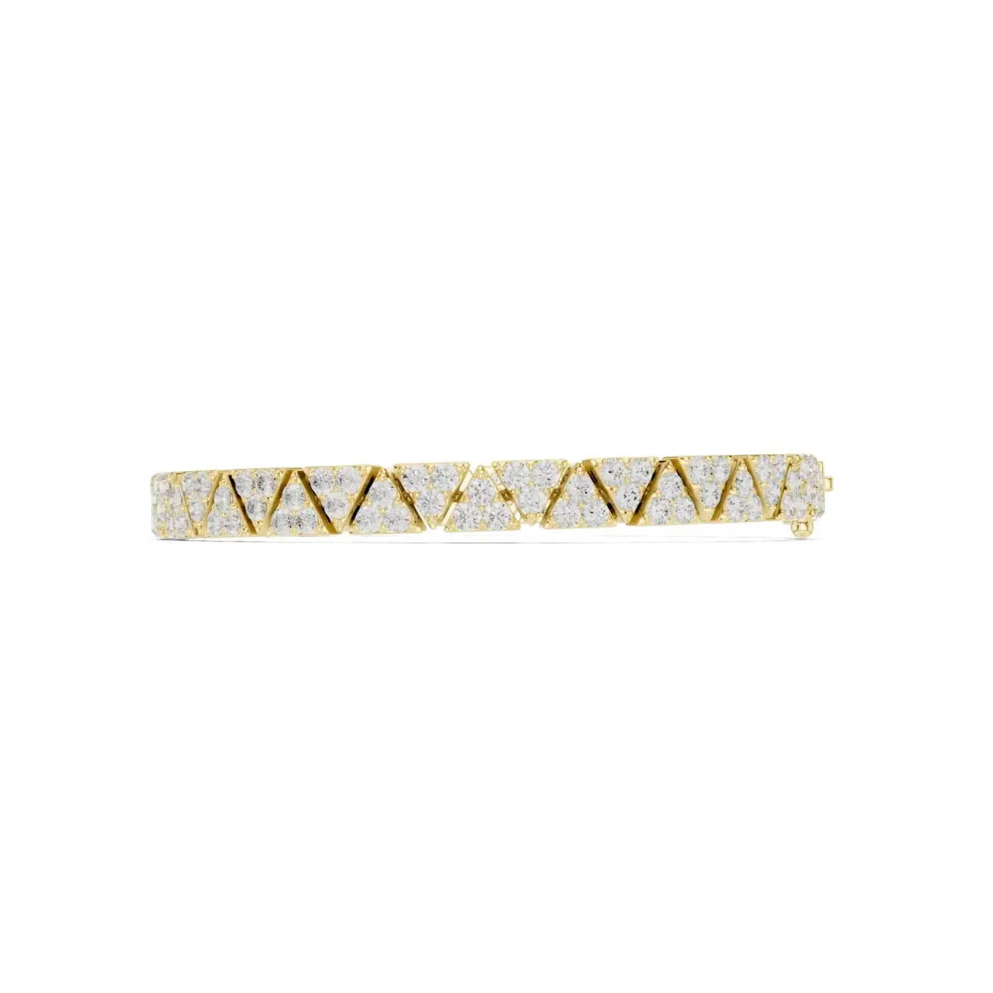 silver Crystal Edge Elegance
