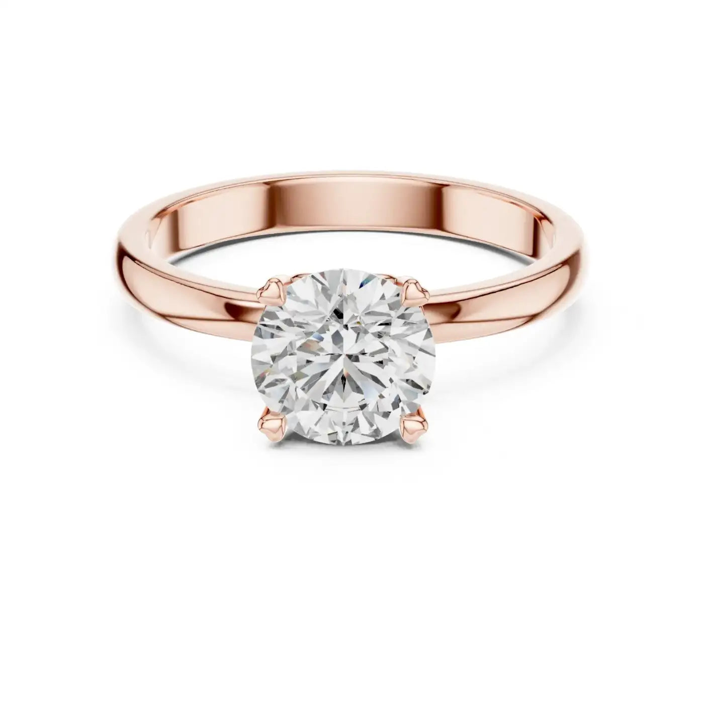 silver Timeless Elegance Solitaire Ring