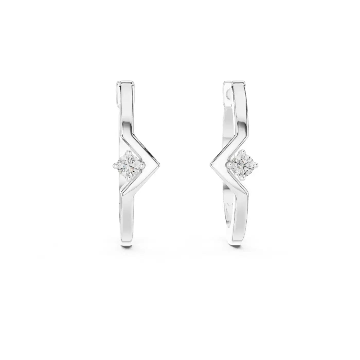 silver Modern Gold Charm